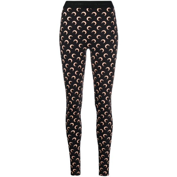 Fuseaux Moon printed leggings