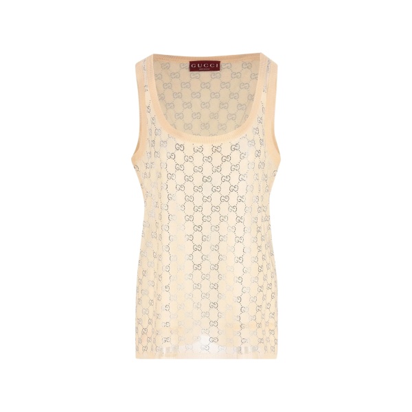 GG-pattern tank top