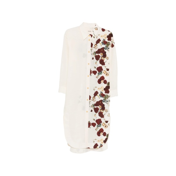 Gloria floral-print midi dress