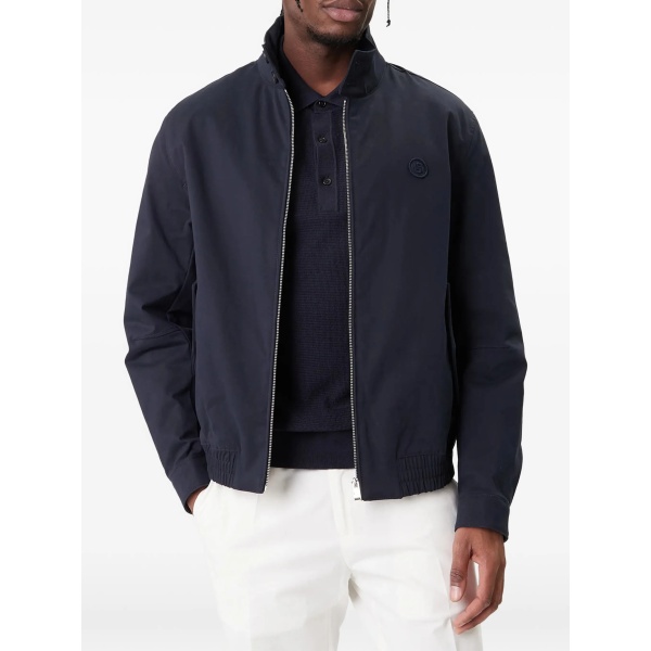 H Coiner zip cotton jacket