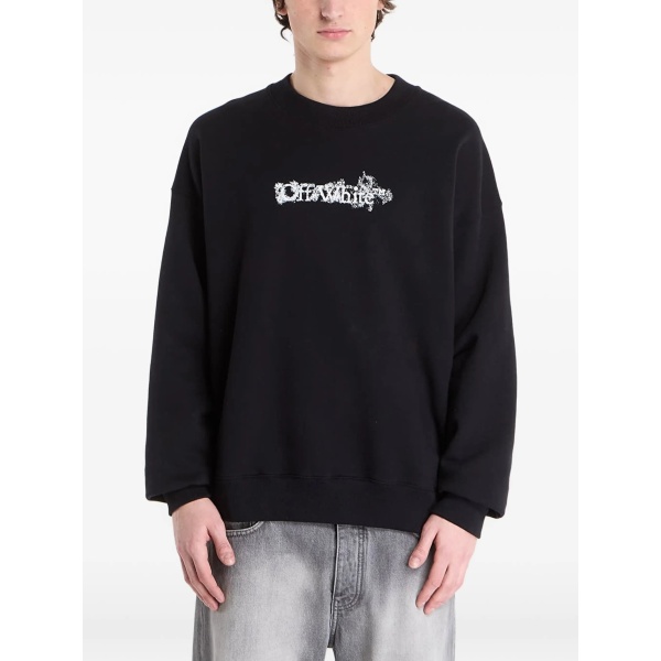 Heraldic Treshold Arrows Skate crewneck cotton sweatshirt