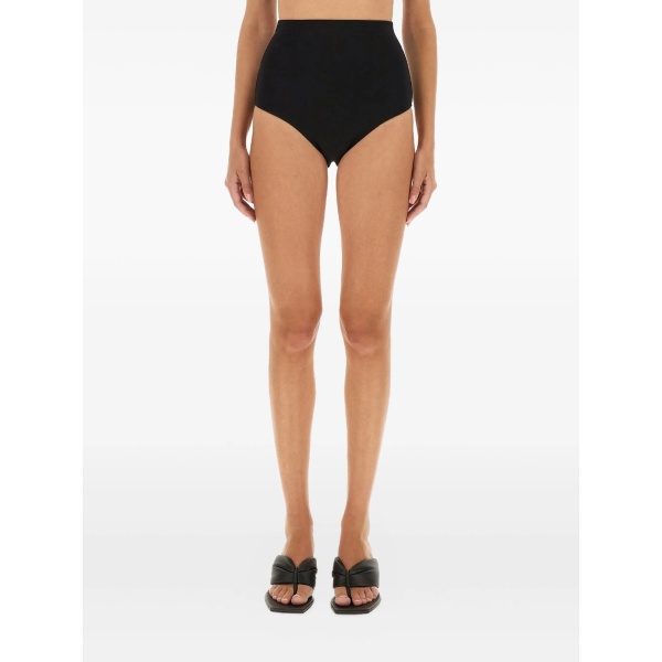 high-waist mini shorts