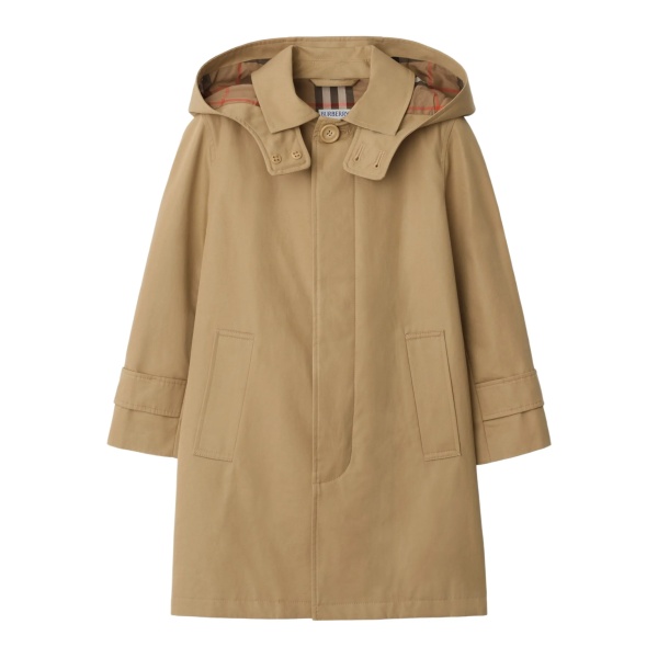 hooded coat