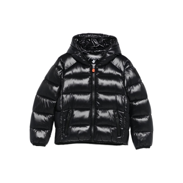 hooded puffer jacket