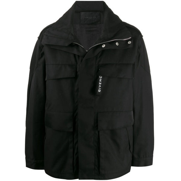 hooded rain jacket