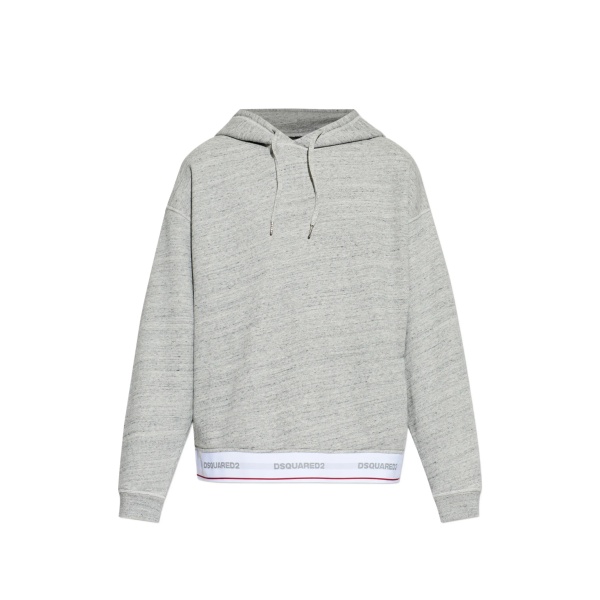 hooded trim sweatshirt