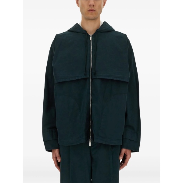 hooded zip jacket