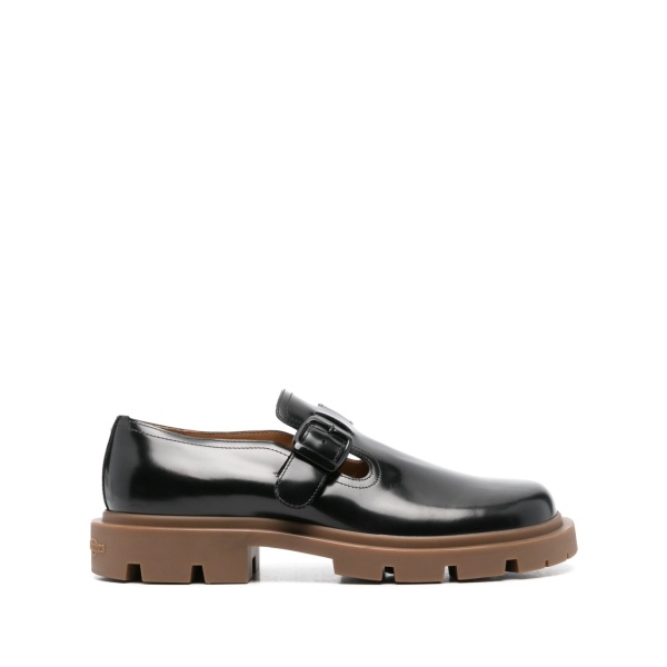 Ivy leather buckled shoes