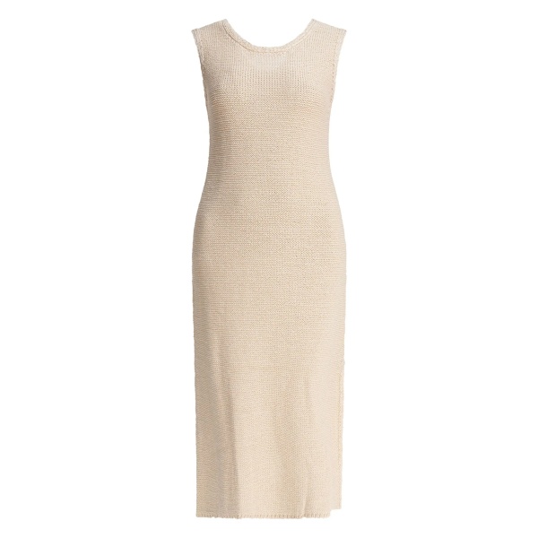 knitted sleeveless dress