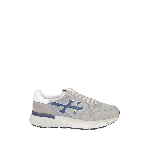 lace-up logo sneakers