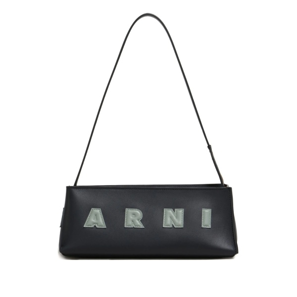 logo-appliqué shoulder bag