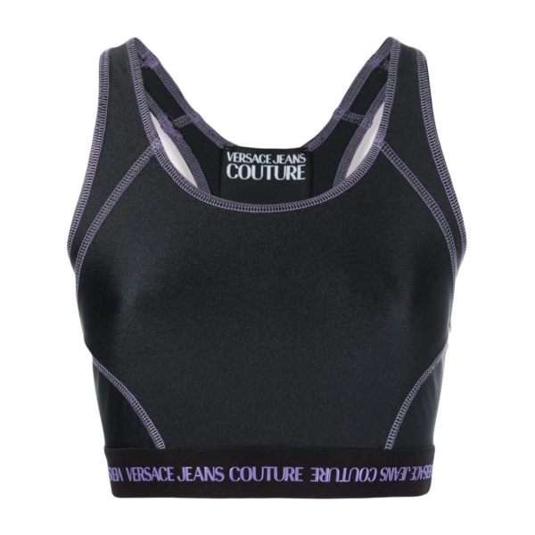 logo-band crop top