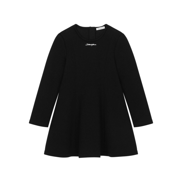 logo cotton dress