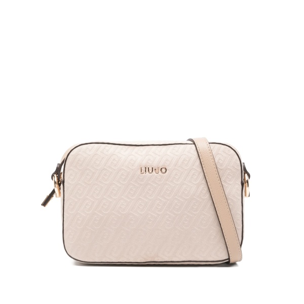 logo-debossed cross body bag