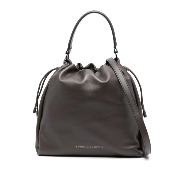 logo-debossed tote bag
