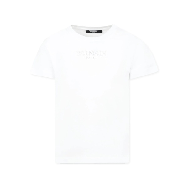 logo-embellished T-shirt