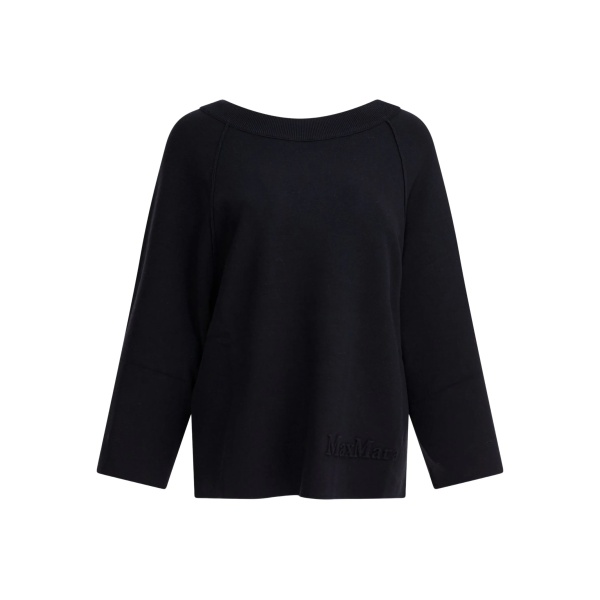 logo-embossed jumper