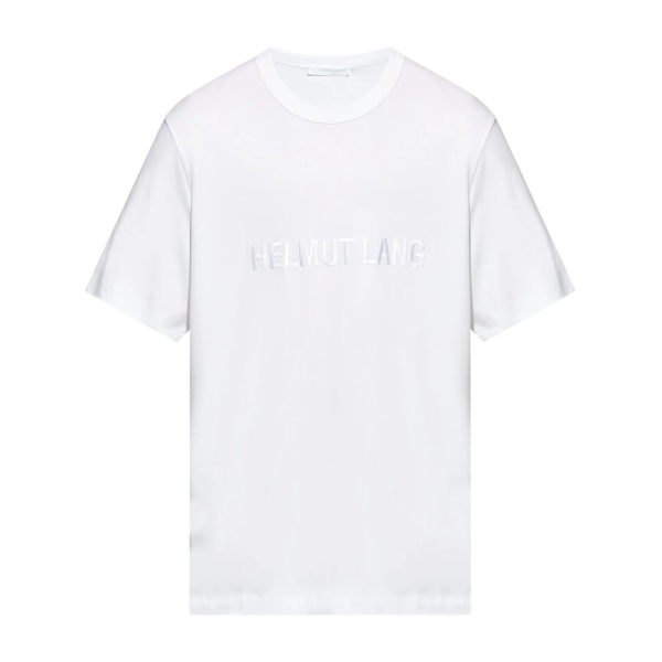 logo-embroidered cotton T-shirt