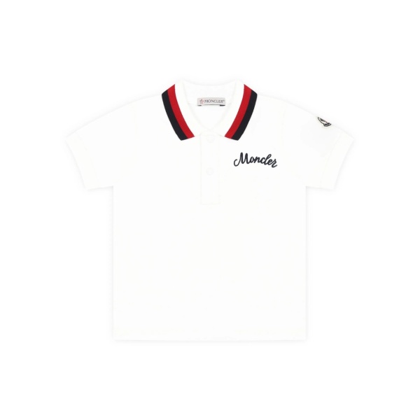 logo-embroidered polo shirt