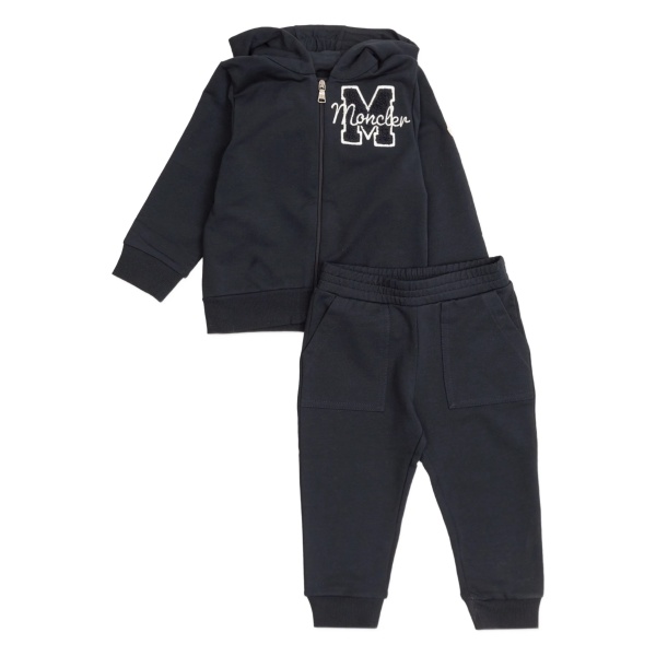 logo-embroidered tracksuit