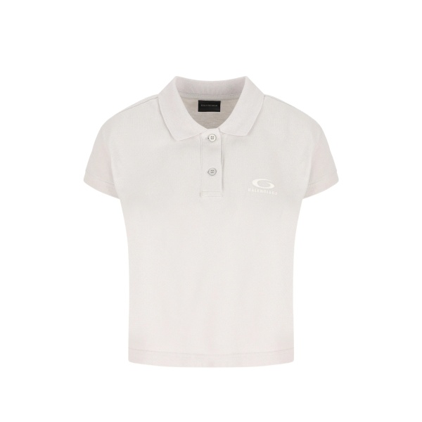 logo-embroidery polo shirt