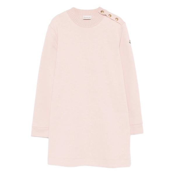 logo-patch dress