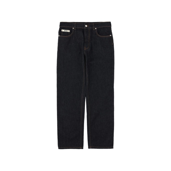 logo-patch jeans