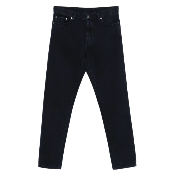 logo-patch jeans