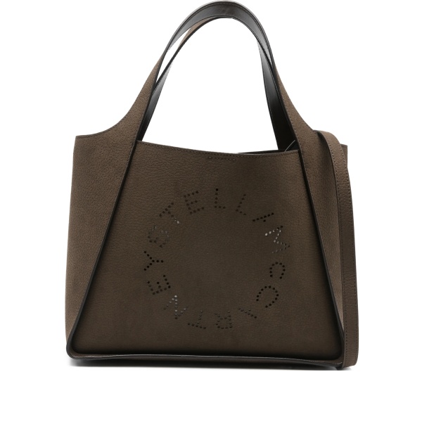 logo perforated tote bag