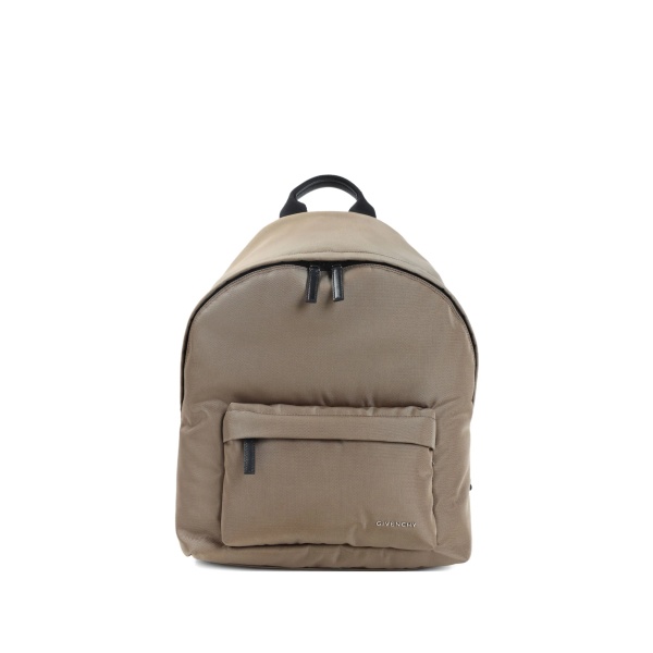 logo-plaque backpack