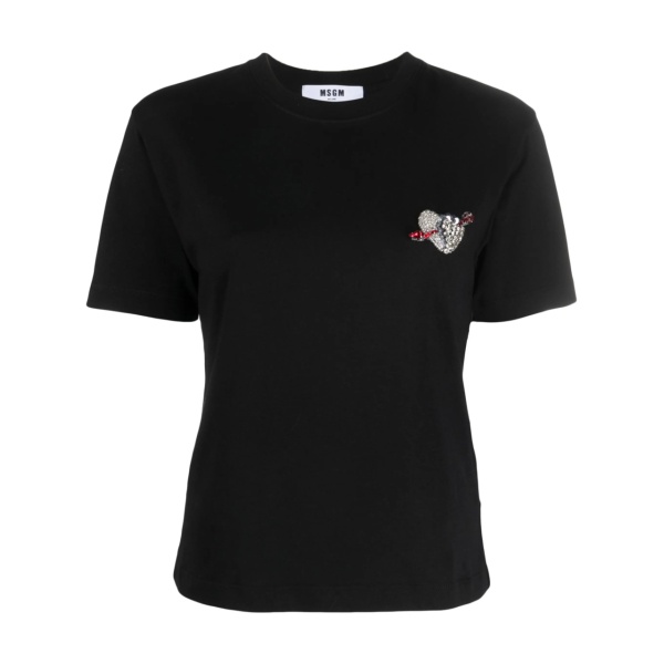 logo-print cotton T-shirt