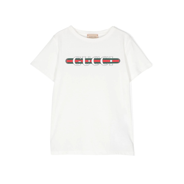 logo-print cotton T-shirt