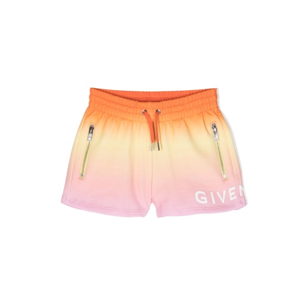 logo-print drawstring shorts