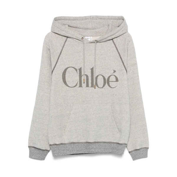 logo-print hoodie