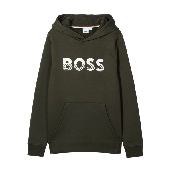 logo-print hoodie