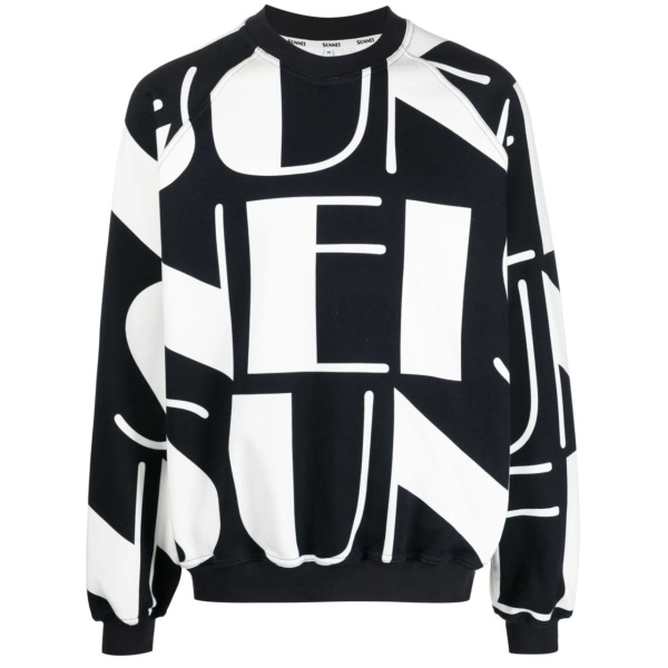 logo-print long-sleeve sweatshirt