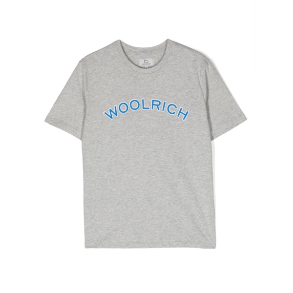 logo-print organic cotton T-shirt