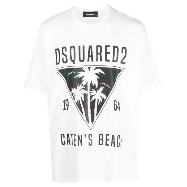 logo-print short-sleeved T-shirt
