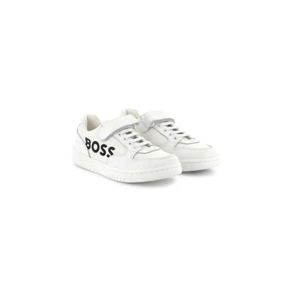 logo-print sneakers