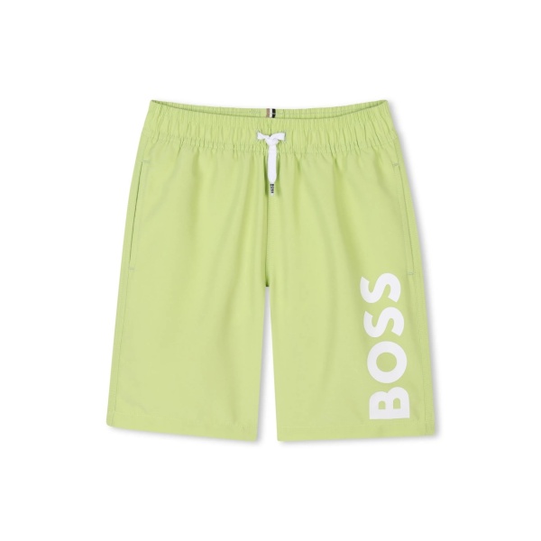 logo-print swim shorts