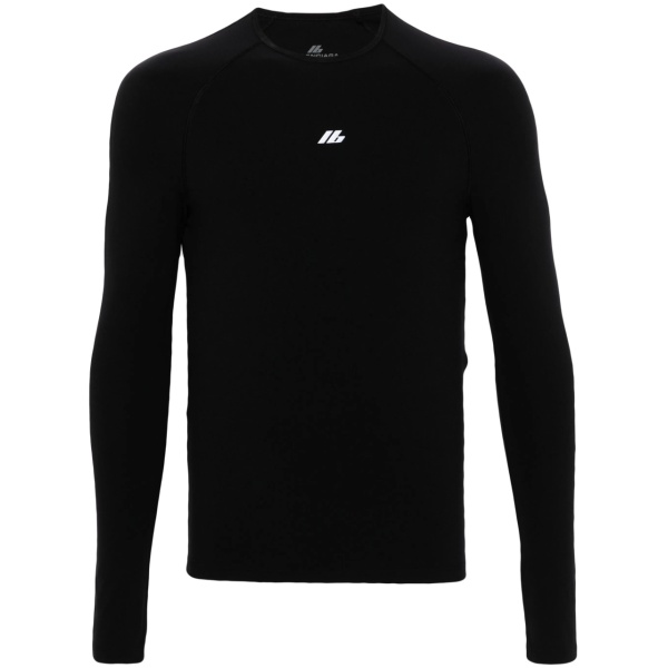 logo-reflective T-shirt
