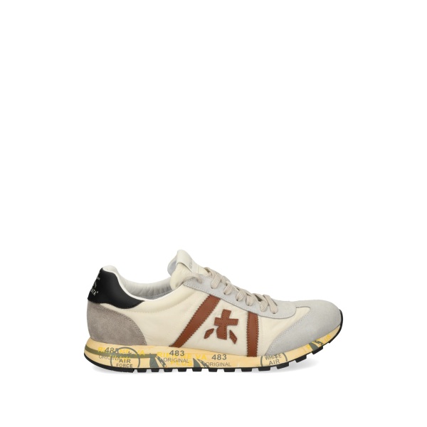 Lucy brown appliqué sneakers