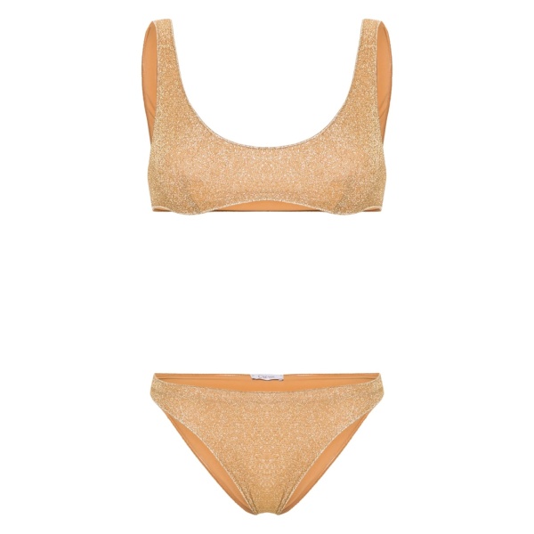 Lumière Sporty lurex bikini