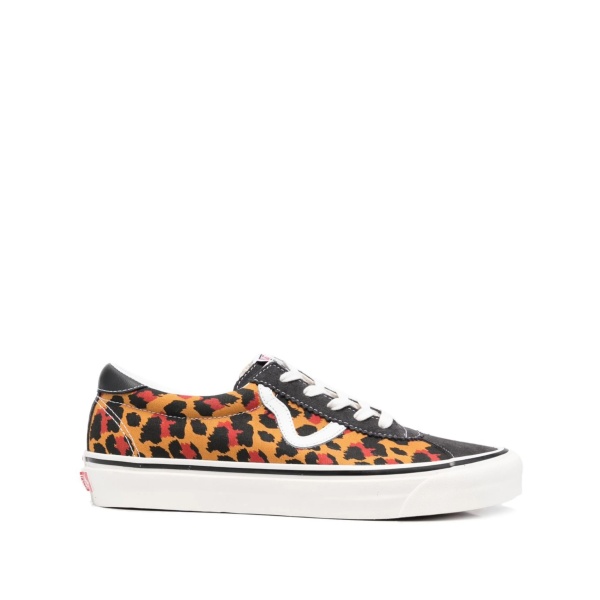 mix-print sneakers
