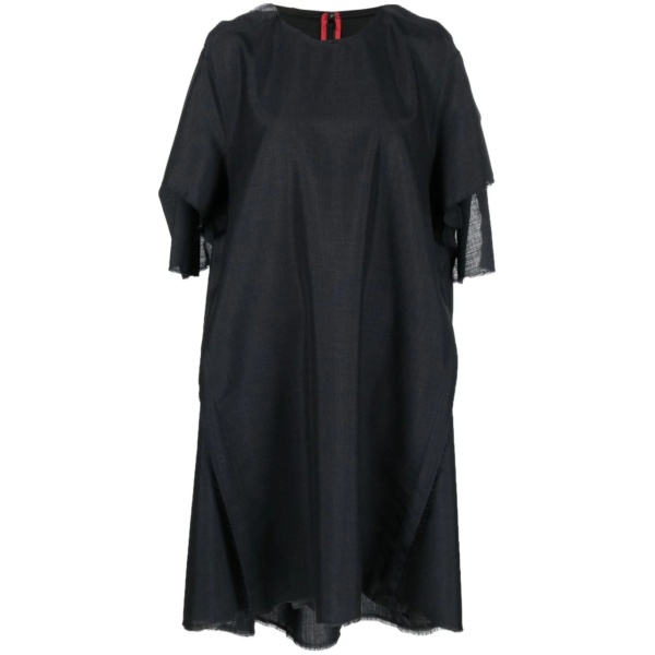 mohair-blend midi dress