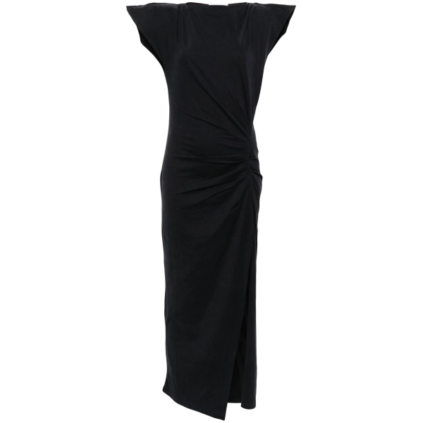 Nadela pleated midi dress