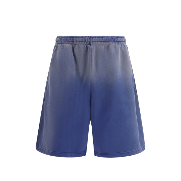 ombre initial shorts