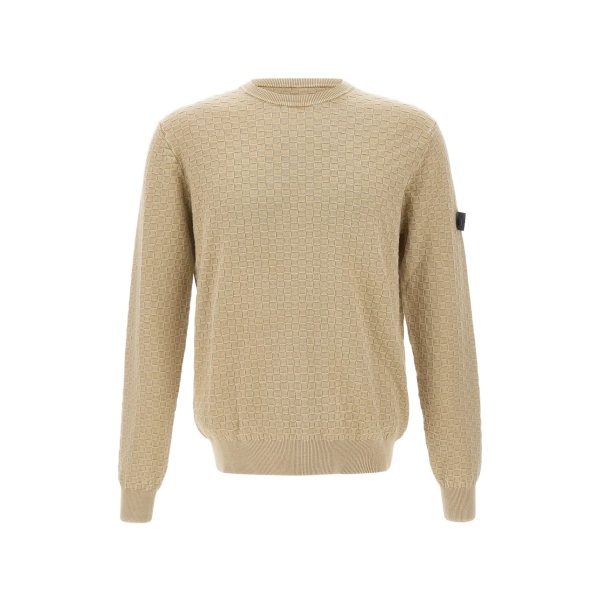 Omnium checked weave sweater