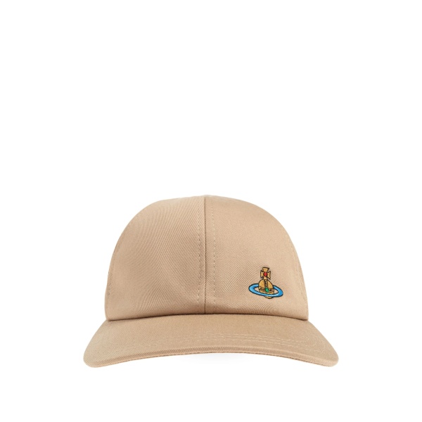 Orb-embroidered baseball cap