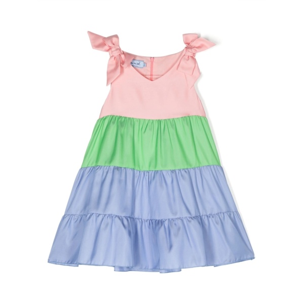 panelled-design sleeveless dress